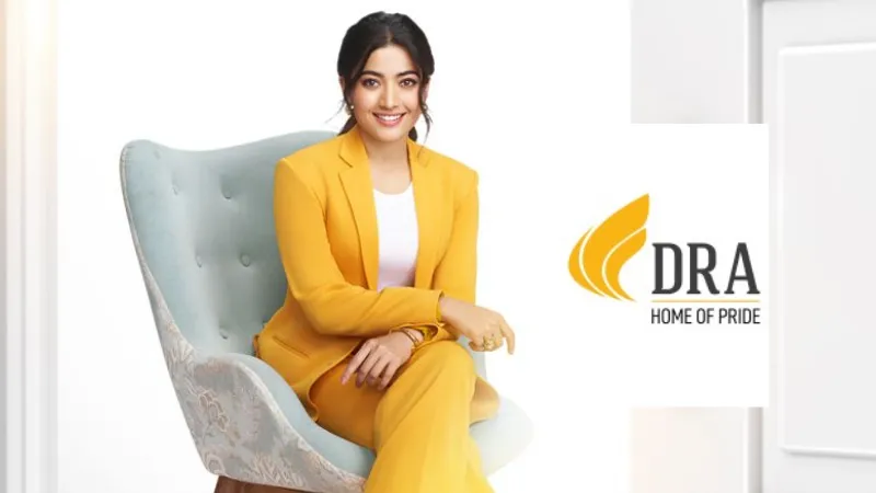 DRA Homes Appoints Rashmika Mandanna as its Brand Ambassador