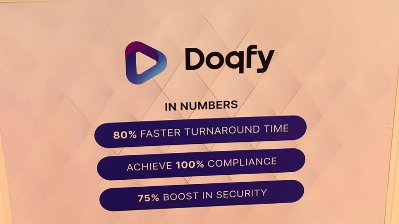 Doqfy Wins Sustainability Stall Visionary Award at Bengaluru Tech Summit 2024