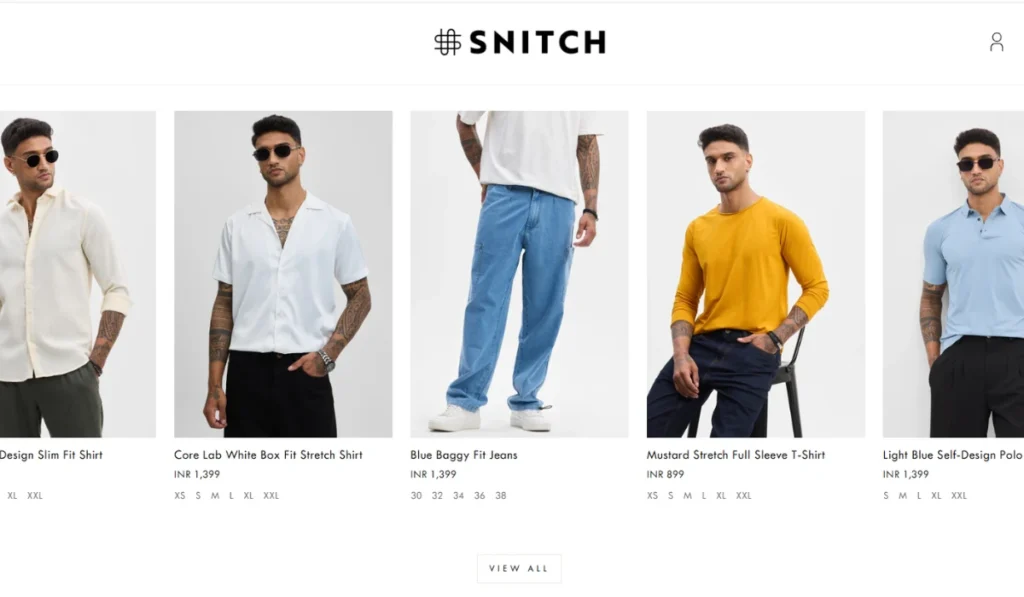 Growing Fashion Startups in India in 2025 - Snitch