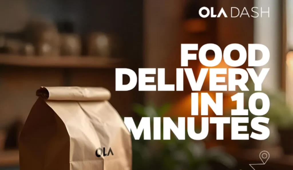 Ola Dash - Leading Quick Commerce Companies in India in 2025