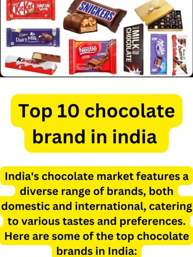 Top 10 Chocolate Brands in India