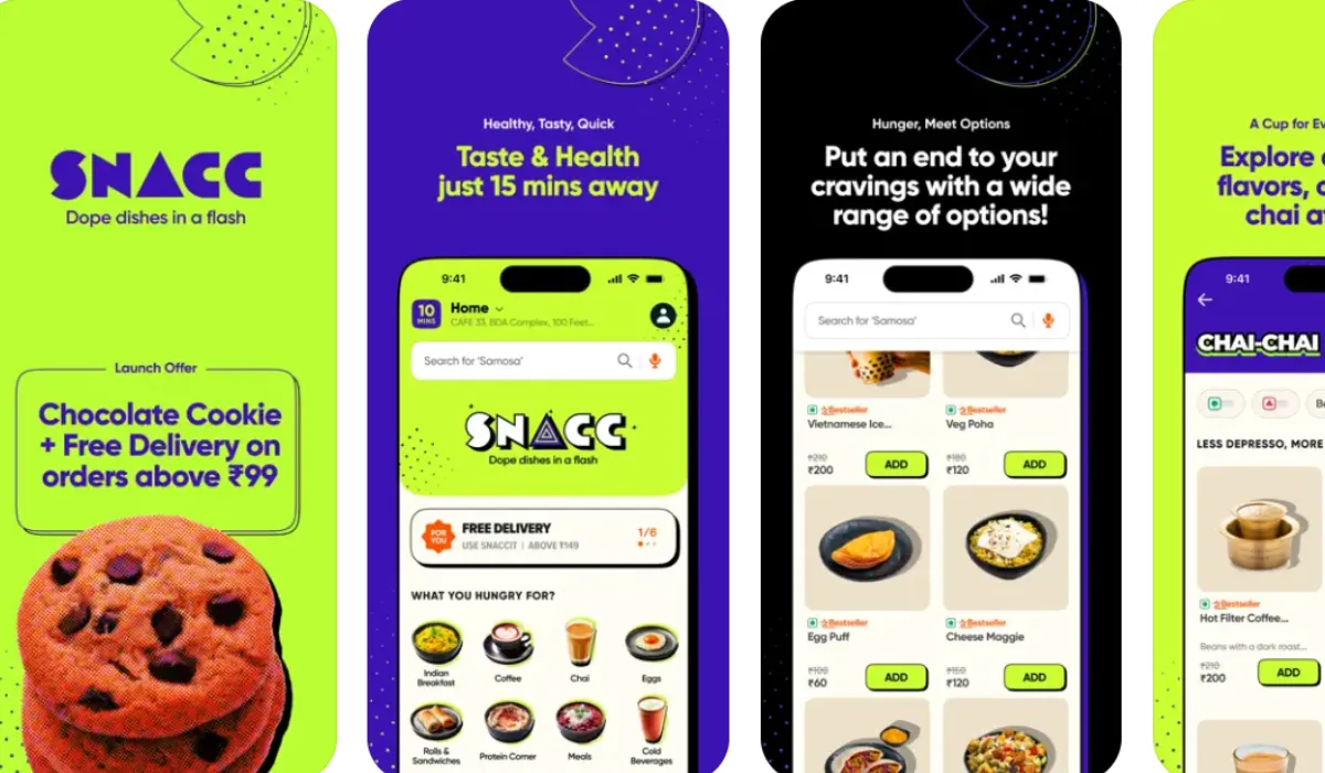 Swiggy Launches SNACC A 15-Min Food Delivery App