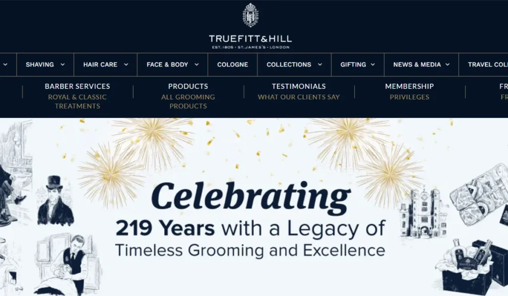 Truefitt & Hill - The Most Luxurious Men's Grooming Experience